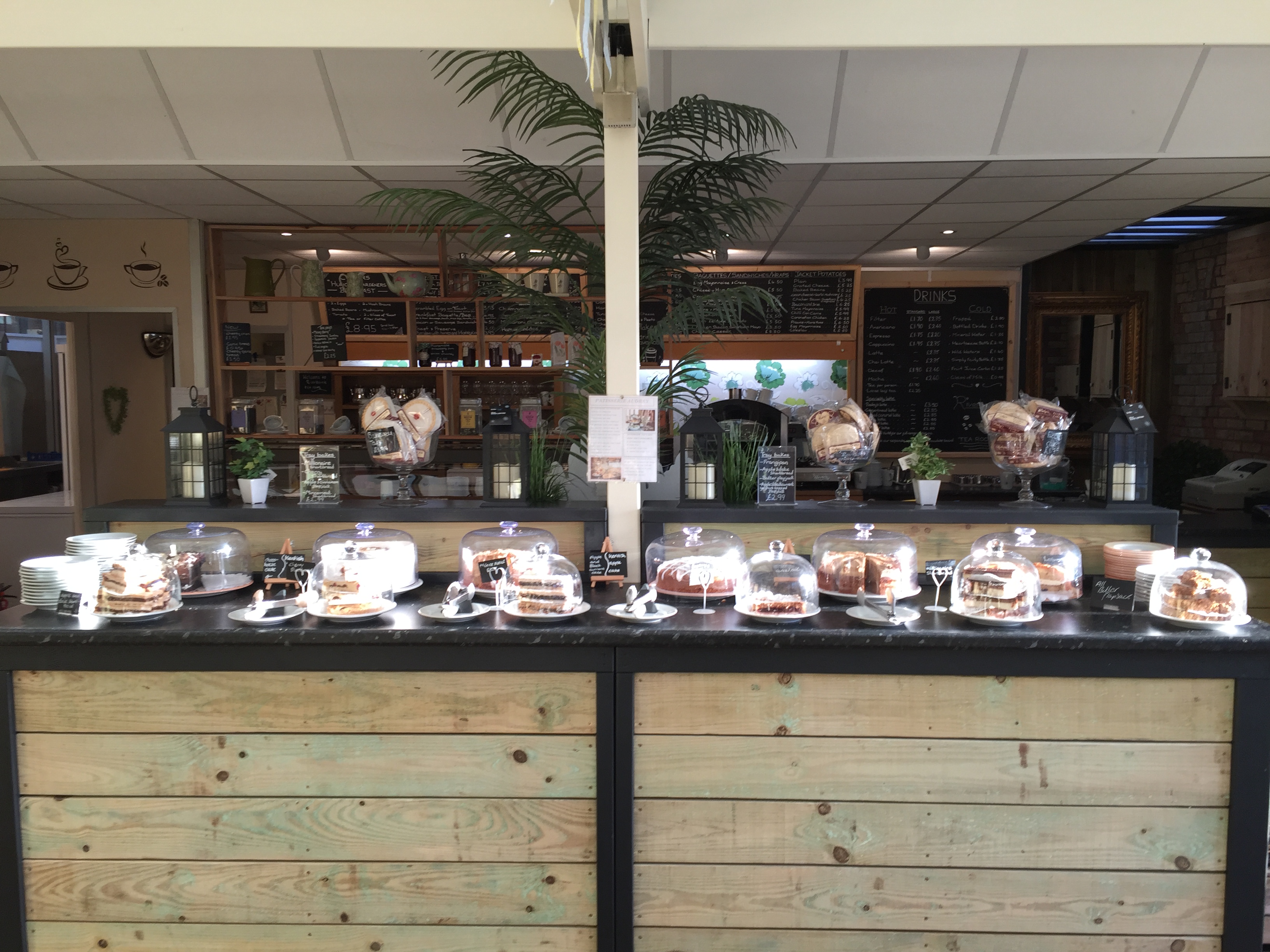 The River Bank Tea Room In Hampshire Conkers Garden Centre