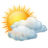Partly cloudy Partly cloudy
