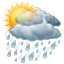 Wednesday: Showers