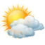Tuesday: Partly cloudy