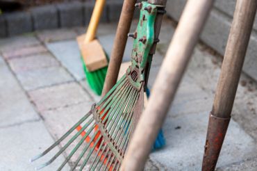 Cleaning up your garden tools